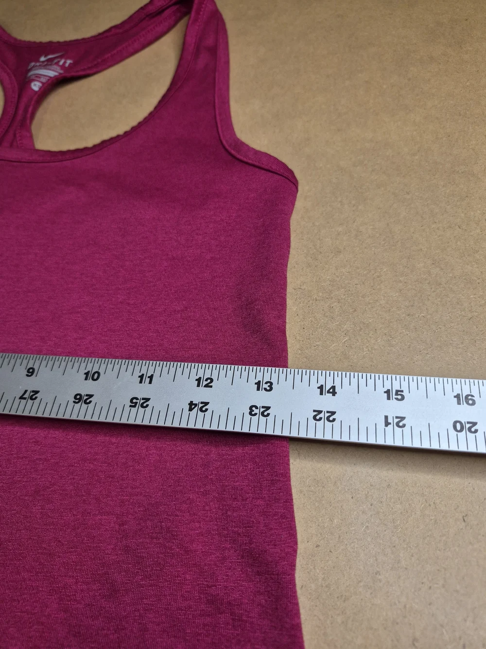 Nike Women's Racerback Tank Top - Deep Magenta 3832/5